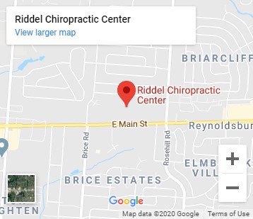 Map of Riddel Chiropractic